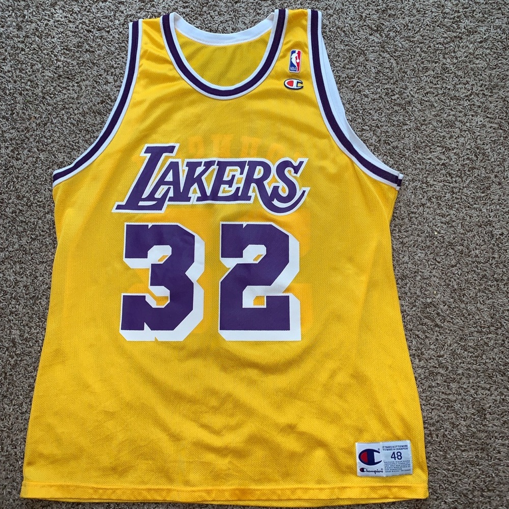 Vintage Magic Johnson Champion Jersey